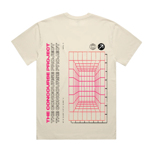 Neon Matrix Tee (Pink)