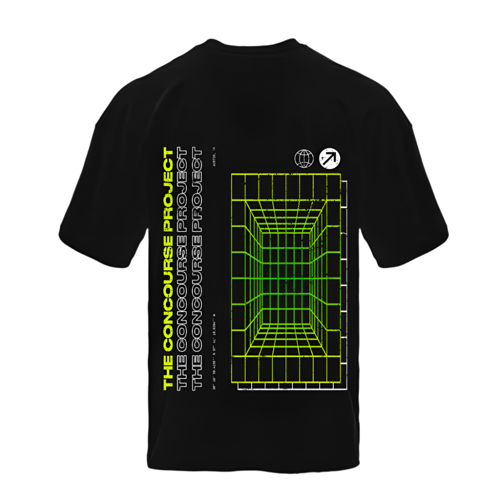 Neon Matrix Tee (Yellow)