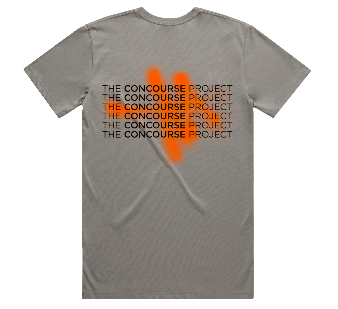 Orange Spray Paint Tee