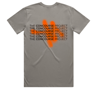 Orange Spray Paint Tee