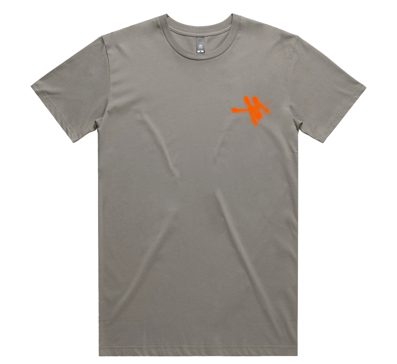 Orange Spray Paint Tee