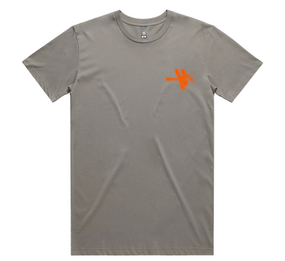 Orange Spray Paint Tee