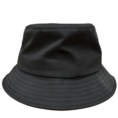 TCP Embroidered Black Bucket Hat